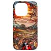 Ladybug Leaf Dance Autumn Foliage Bug Scene Art Case for iPhone 15 Pro