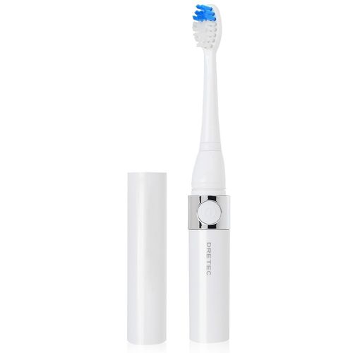DRETEC [Workplace Or Go, Lunch Whitening After The] Sonic Electric Toothbrush "Doctor Sonic" White TB – 303wt