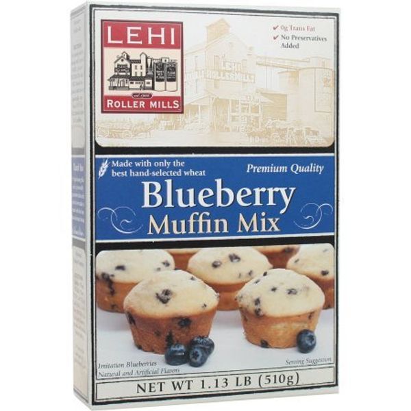 Lehi Roller Mills Blueberry Muffin Mix (Pack of 2)