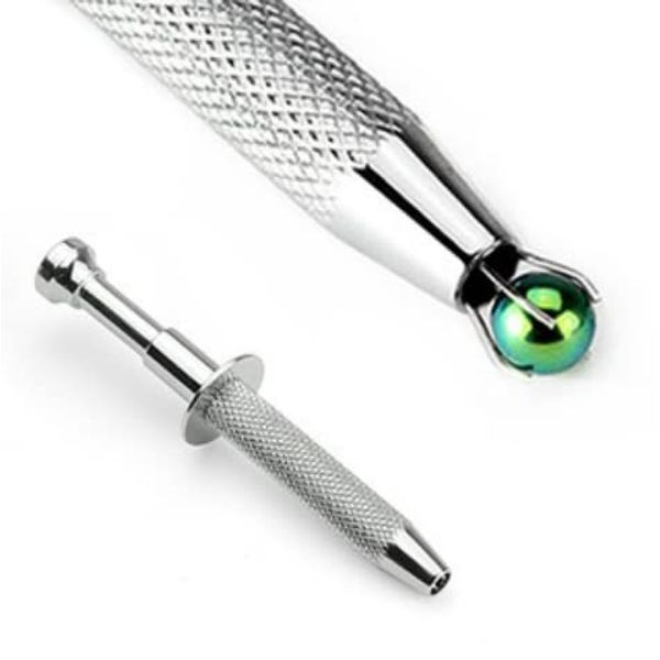 Ball Grabber, Body Piercing Tool, Jewelry Tools, Perfect for Beads, Diamonds, Balls Holder (Small)