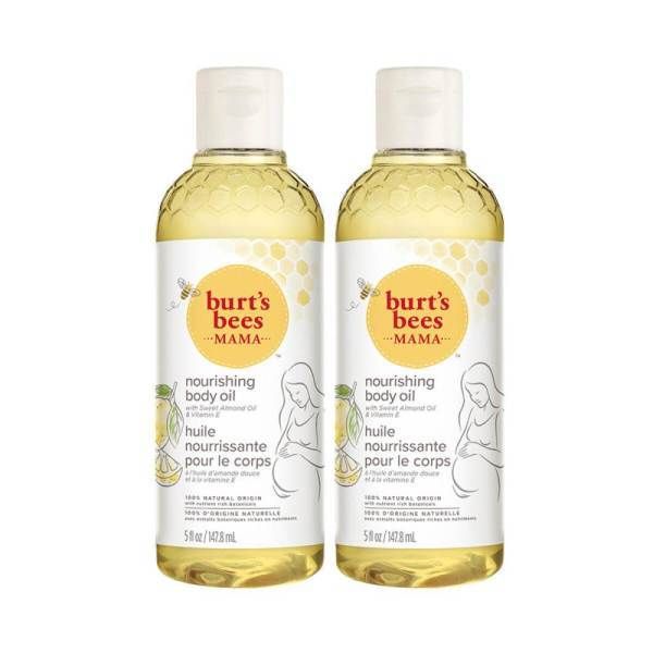 Burt&#39;s Bees Mama Nourishing Body Oil for Expectant Mothers 147ml x 2