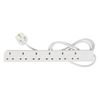 Mercury 6 Gang Extension Lead 2.0m White