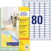 Avery Zweckform Mini Labels 35.6x16.9 mm White