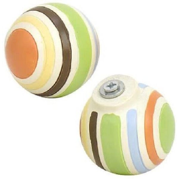 Little Boutique striped Drawer Pulls
