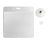 BITS4REASONS - ADI Badge Holder Wallet, and Protector with 1 Low Profile WINDSCREEN Suction Cup