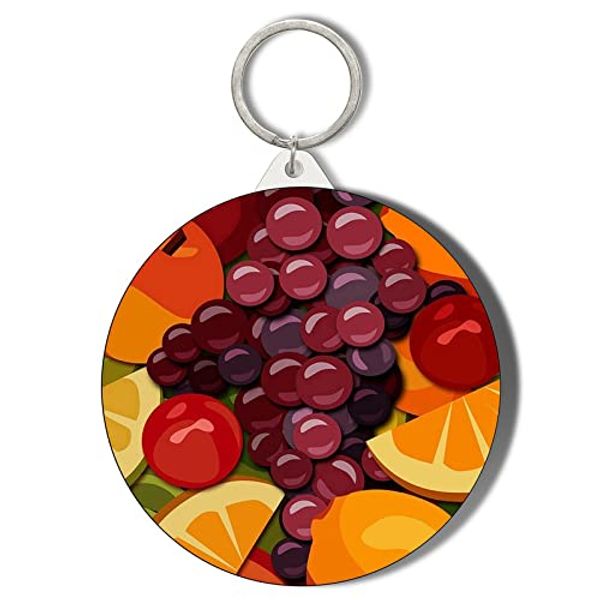 Gift Insanity POP ART - FRUITS - 45mm Keyring