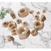 M8 Solid Brass Hex Nuts DIN934 (Pack of 10)