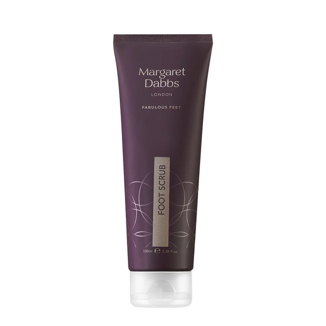 Margaret Dabbs Fabulous Feet Exfoliating Foot Scrub Renews Dry and Dull Skin with Tea Tree Leaf and Pumice 100ml