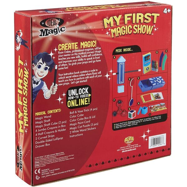 Childrens Magic Show My First Magic Kit 25 Tricks Ages 4+ *NEW*