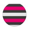 Grey Pink White Stripes Striped Modern Trendy Pattern PopSockets Swappable PopGrip
