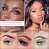 Leipple Half Lashes Natural Look Cat Eye False Eyelashes Wispy Fluffy Clear Band Faux Mink Lashes Soft Reusable 10 Pairs Pack(1002)