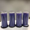 800 (8 Kegs) Purple Micro Brush Eye Lash Tools, Regular Tips, Brushes Makeup
