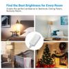 DEWENWILS Plug in Dimmer Switch for Dimmable LED/CFL Lights 5 ft Cord White