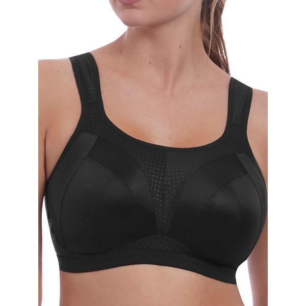 Freya Women's Dynamic Wireless Sports Bra, Jet, 36HH