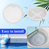 6 Pcs Hot Tub First Filter Replacement Compatible with MAAX Spas/LA Spas