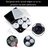 2Pcs Round/Square Silicon Ice Cube Tray Combo Mold Reusable Sphere Ice Ball Make