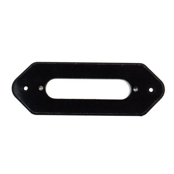 P90 Dog-ear to Regular Single-coil Pickup Adapter Ring,1-Ply Black