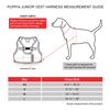 Puppia Junior Jacket Harness, Medium, Beige