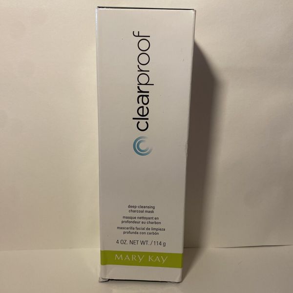 Mary Kay Clearproof Deep Cleansing Charcoal Mask 4 oz. Full Size