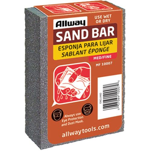 Allway 4 in. L x 3.5 in. W x 1 in. Assorted Block Sanding Sponge