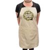 Personalised with Name Christmas Wreath Design Stone Apron with Name