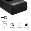 LP-E17 Dual Channel LCD USB Charger for Canon Eos 750D, Eos 760D, Eos M3 Camera and More