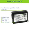 Wasabi Power Battery for Sony NP-FW50 (2-Pack)