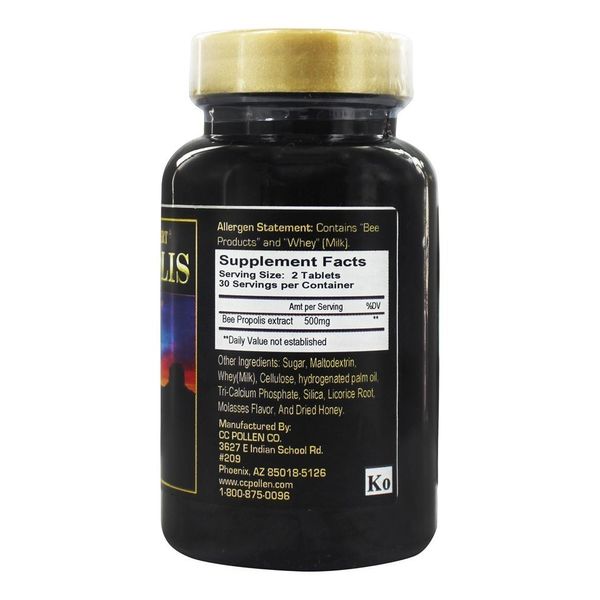 CC Pollen High Desert Bee Propolis 60 Tablets