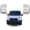 Wing Mirror Covers Caps Protector Chrome Left And Right Side For FIAT Doblo 2000-2010