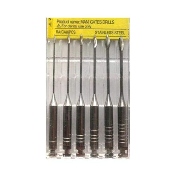 Mani Man-GD2 Gates Glidden Drill for Endodontic Rotary, Shape, Air