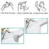 100pcs Anti Perspirant Pads Disposable Antiperspirant Patches For Armpits Anti Hyperhidrosis For Men Women Summer Armpit Protector Patch Traces of Sweat Underarms