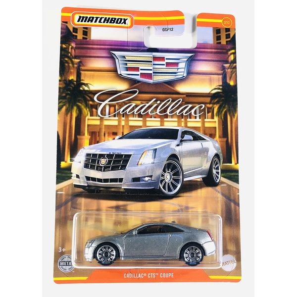 Matchbox - Cadillac CTS Coupe - Silver - 2/12