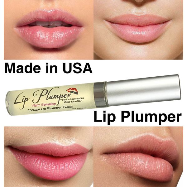 Instant Lip Plumper Warm Lip Pump Enhancer Fuller Thicker Moist Lips