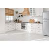 Tile Stickers Set Kitchen Bathroom Splashback Peel and Stick  White herringbone