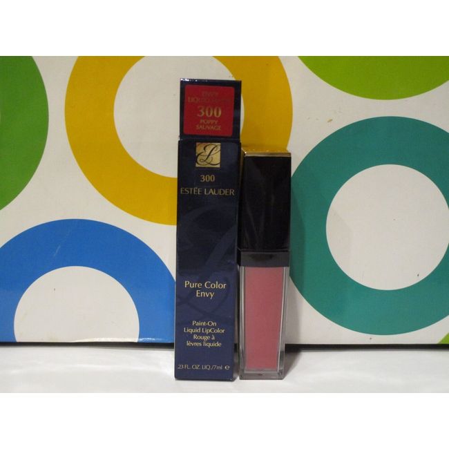 ESTEE LAUDER ~ PURE COLOR ENVY PAINT ON LIQUID LIPCOLOR ~ # 300 POPPY SAUVAGE