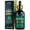 Chlorophyll Liquid Drops 6000 mg - Premium Liquid Chlorophyll Supplement - All-in-One Antioxidant for Immune Boost, Energy Increase, Digestion Support & Fast Detox - Non-GMO, Vegan