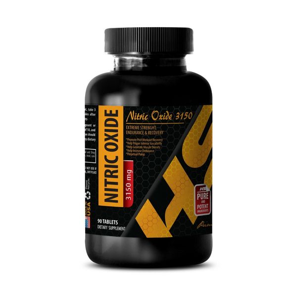 pre workout pills - NITRIC OXIDE 3150mg - muscle supplements - 90 tablets