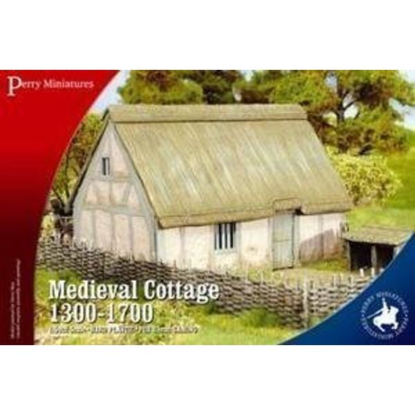 PMRPB3 Perry Miniatures 28mm - Medieval Cottage plastic model kit by Perry