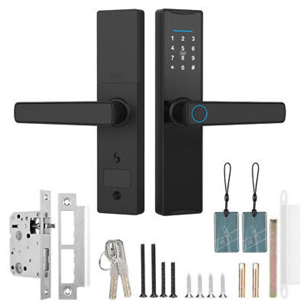 Tuya Smart Door Lock Electronic Deadbolt Door Lock Compatible with Tuya APP J8Y3