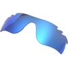 ZERO Brand Replacement Lenses for Oakley RADARLOCK PATH BLUE MIRROR VENTED, SAPPHIRE MIRROR