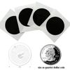 50pcs Round NFC Tag Stickers (25mm), 504 Bytes Memory, Programmable, Compatible with All NFC-Enabled Devices