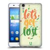 Head Case Designs Let's Get Lost Nomad Soft Gel Case for Huawei Y6 / Honor 4A