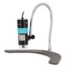 Amscope 8.3MP Handheld 10-280X LED Digital USB Microscope-Gooseneck +Table Stand