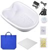 Yescom Ionic Detox Foot Bath Spa Kit Machine with Tub Basin Array Ginger Bag