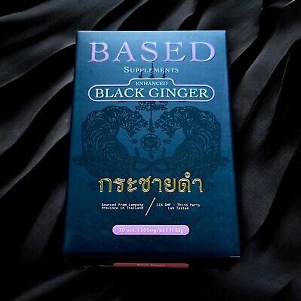 BASED Supplements Black Ginger MDF 11% - 30 capsules - 300mg per capsule