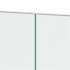 Bathroom Wall Cabinet with 3 Mirrored Doors and Adjustable Shelf