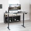 VIVO Dark Gray 63" x 32" Table Top for Adjustable Standing Desk Frames