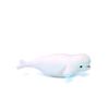 Hansa Beluga Whale Plush Soft Toy 25cm. 6631