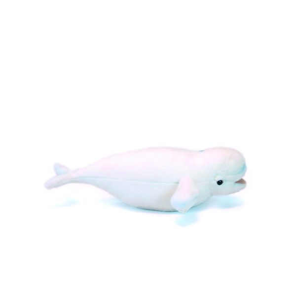 Hansa Beluga Whale Plush Soft Toy 25cm. 6631