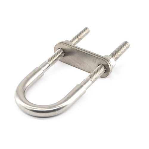 304 Stainless Steel U Bolt Set Marine Boat Deck Hardware M12x150